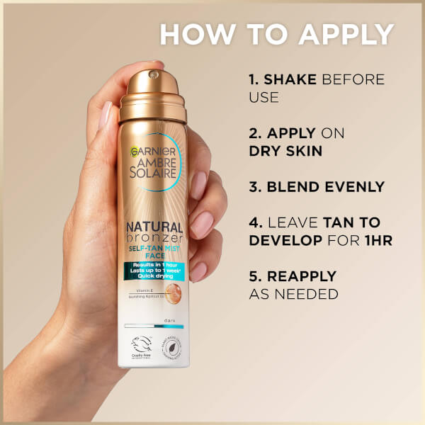 Garnier Ambre Solaire No Streaks Bronzer Body Mist - Original (150ml)