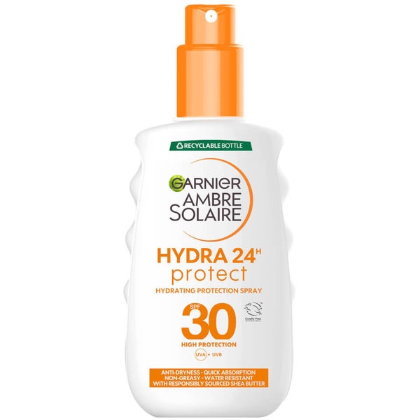 Garnier Ambre Solaire Ultra-Hydrating Shea Butter Sun Cream Spray LSF 30 (200 ml)