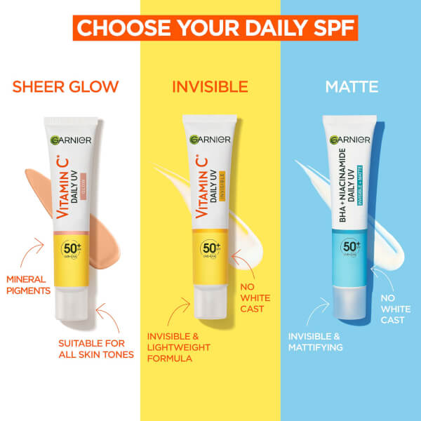 Garnier BHA + Niacinamide Daily UV 50ml