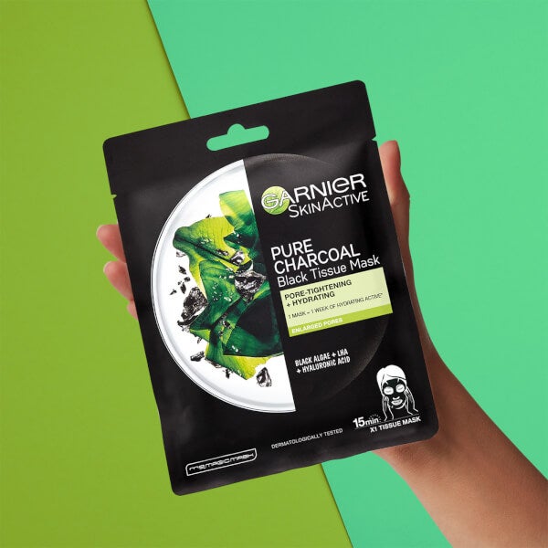 Garnier Charcoal And Algae Hydrating Face Sheet Mask