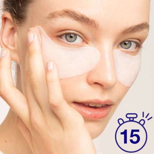 Garnier Hyaluronic Acid And Orange Juice Hydrating Brightening Eye Sheet Mask 6g