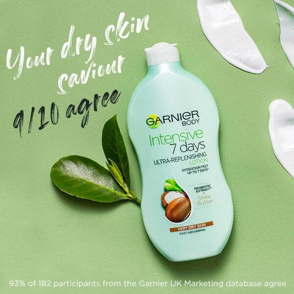 Garnier Intensive Shea Butter Body Lotion 400ml