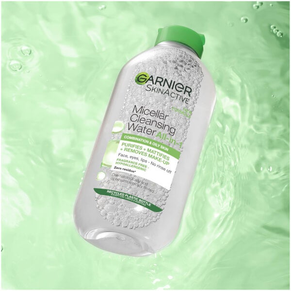 Garnier Micellar Water Facial Cleanser And Makeup Remover For Combination Skin 400ml