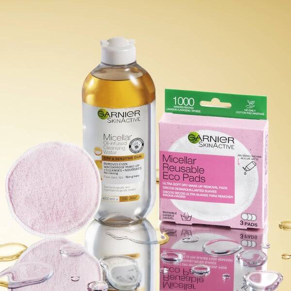 Garnier Micellar Water Oil Infused Facial Cleanser And Makeup Remover 400ml