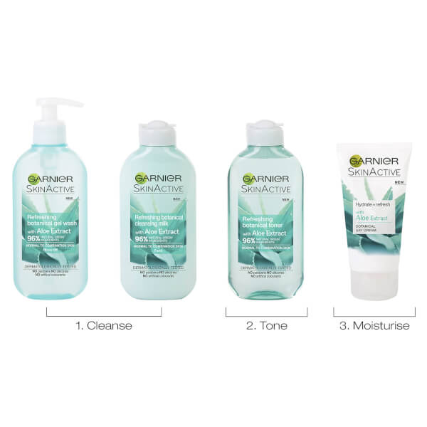 Garnier Natural Aloe Extract Toner For Normal Skin 200ml