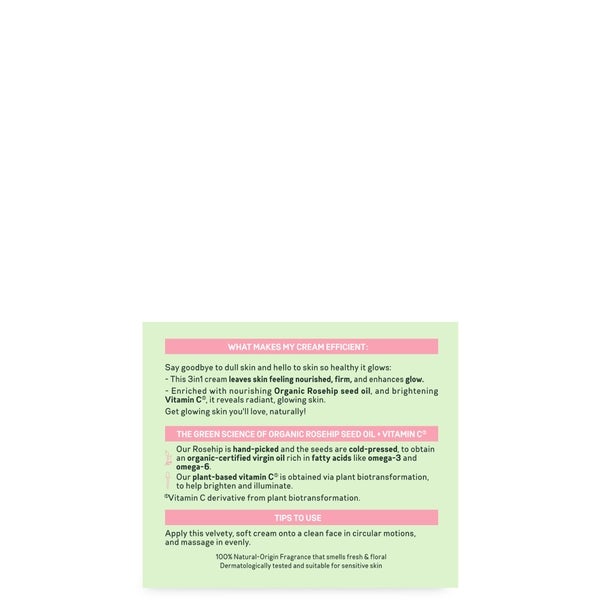 Garnier Organic Rosy Glow 3-in-1 Youth Cream 50ml