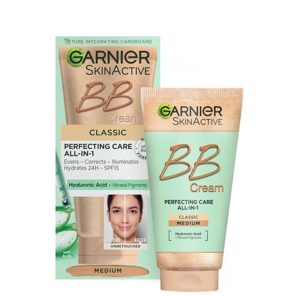 Garnier SkinActive BB Cream Tinted Moisturiser SPF15 - Classic Medium