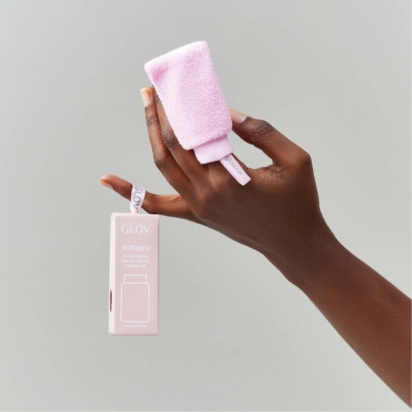 GLOV® Scrubex Lip Scrub Mitt - Pink