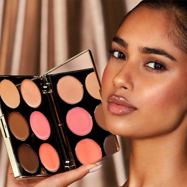 ICONIC London Multi-Use Cream Blush, Bronze And Highlight Palette