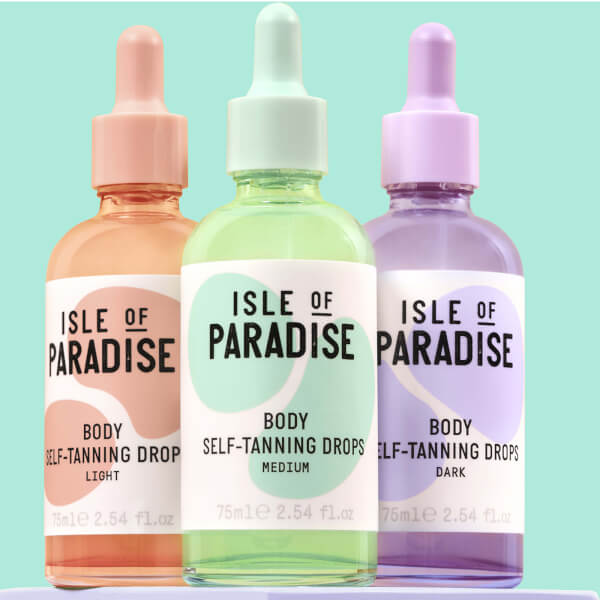 Isle Of Paradise Body Drops 75ml - Light