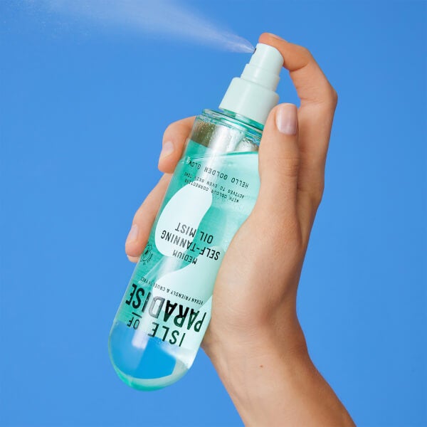 Isle Of Paradise Medium Self-Tanning Oil Mist 200ml