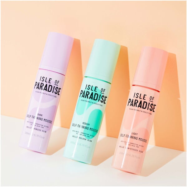 Isle Of Paradise Self-Tanning Mousse - Medium 200ml