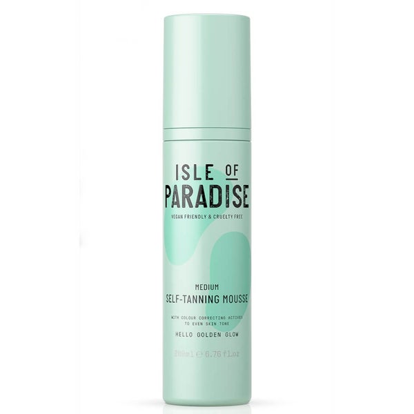 Isle of Paradise Self-Tanning Mousse - Medium 200ml