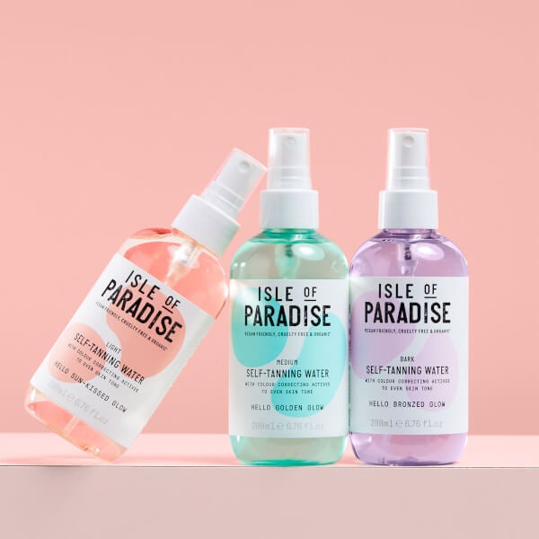 Isle Of Paradise Self-Tanning Water - Light 200ml