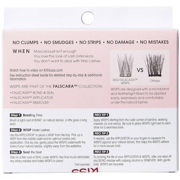 KISS Falscara Künstliche Wimpern Multi (verschiedene Optionen) - Option: 02 - Natürlich Zart