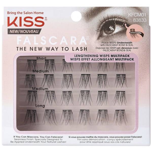 KISS Falscara Künstliche Wimpern Multi (verschiedene Optionen) - Option: 01 - Verlängerung