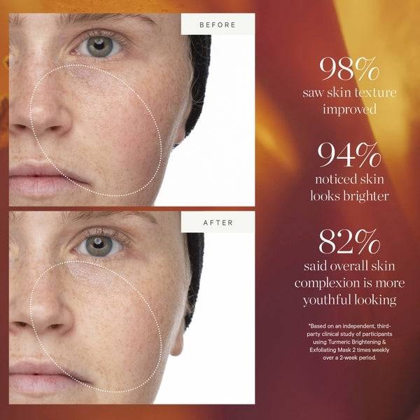 Kora Organics Turmeric Brightening And Exfoliating Mask 30ml