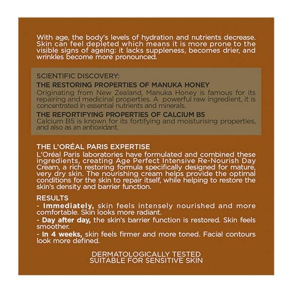 L'Oréal Paris Age Perfect Intensive Renourish Manuka Honey Day Cream 50 ml
