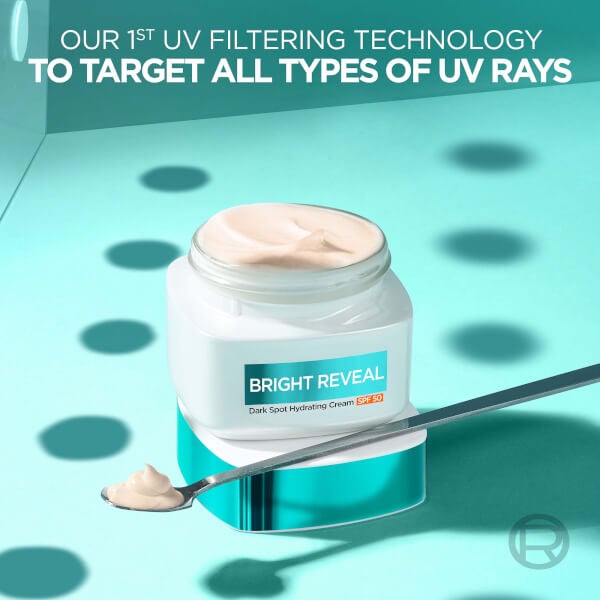 L'Oréal Paris Bright Reveal Dark Spot Hydrating Cream SPF 50 With Niacinamide 50ml