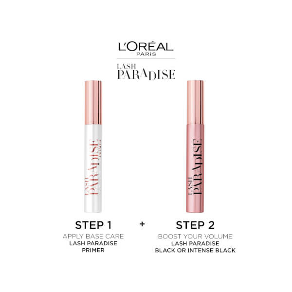 L'Oréal Paris Paradise Castor Oil Enriched Mascara For Sensitive Eyes - Intense Black