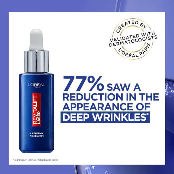 L'Oréal Paris Pure Retinol Revitalift Laser Night Serum 30ml