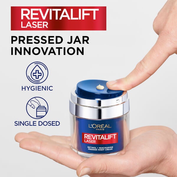 L'Oréal Paris Retinol And Niacinamide Night Cream Revitalift Laser Pressed Cream 50ml