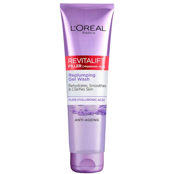 L'Oréal Paris Revitalift Filler [+ Hyaluronic Acid] Gel Face Wash Cleanser 150ml