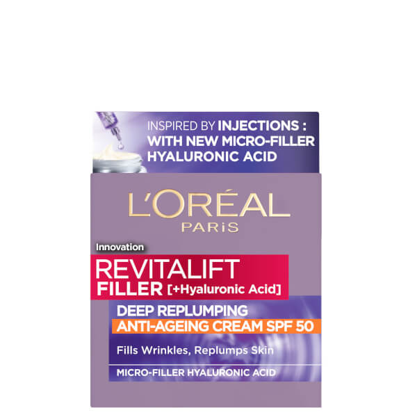 L'Oréal Paris Revitalift Filler Hyaluronsäure Anti-Ageing SPF50 Tagescreme 50ml