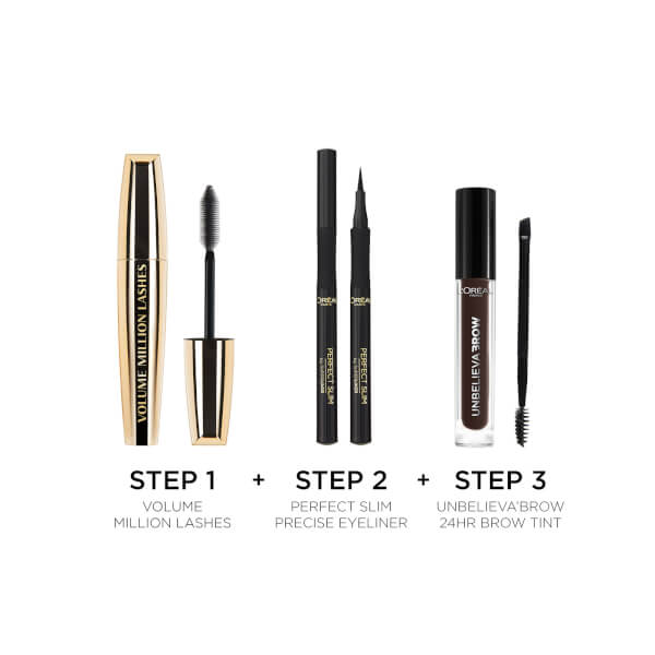 L'Oréal Paris Volume Million Lashes Mascara - Black (9 Ml)