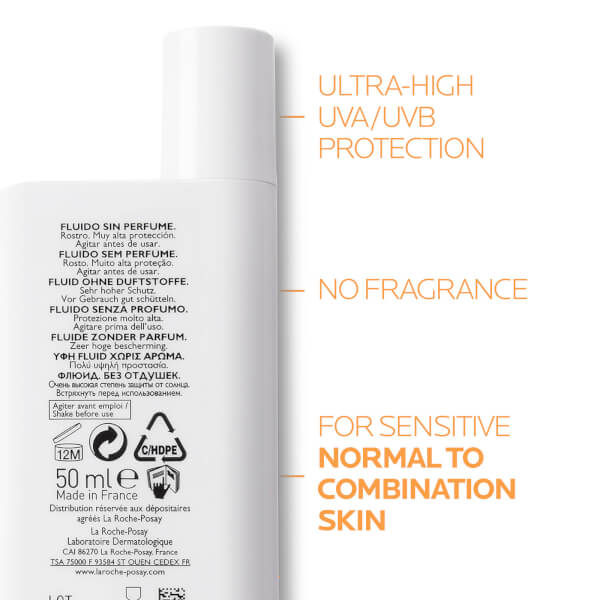 La Roche-Posay Anthelios UVMune 400 Invisible Fluid Tinted SPF50+ 50ml