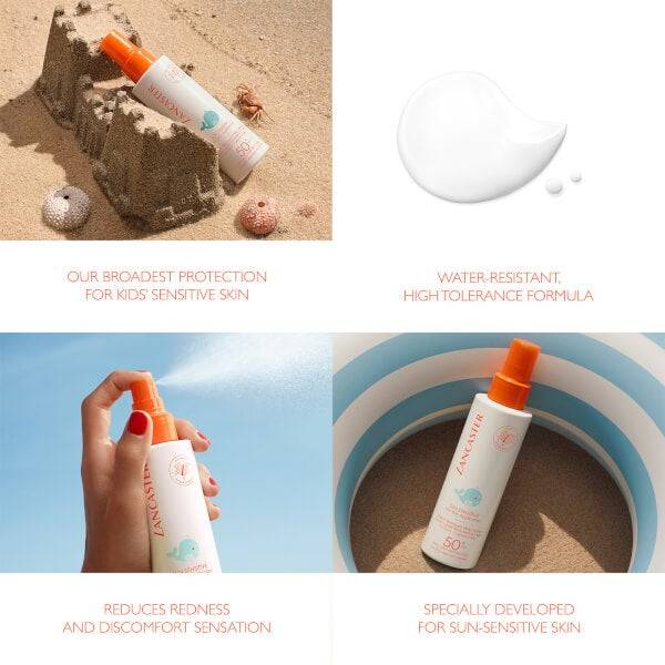 Lancaster Sun Sensitive Gesicht Und Körper Sonnenschutzcreme Für Kinder SPF50 150ml