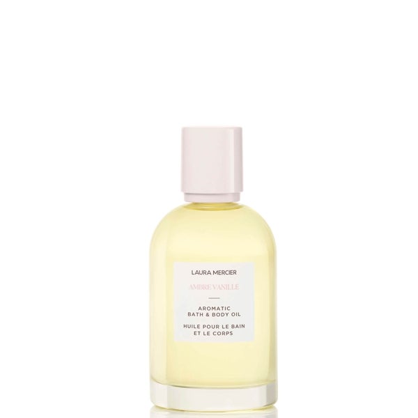 Laura Mercier Ambre Vanille Exfoliating Body Wash And Bath And Body Oil Bundle