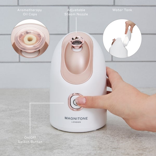 MAGNITONE London SteamAhead2 Hydrating Facial Nano Steamer