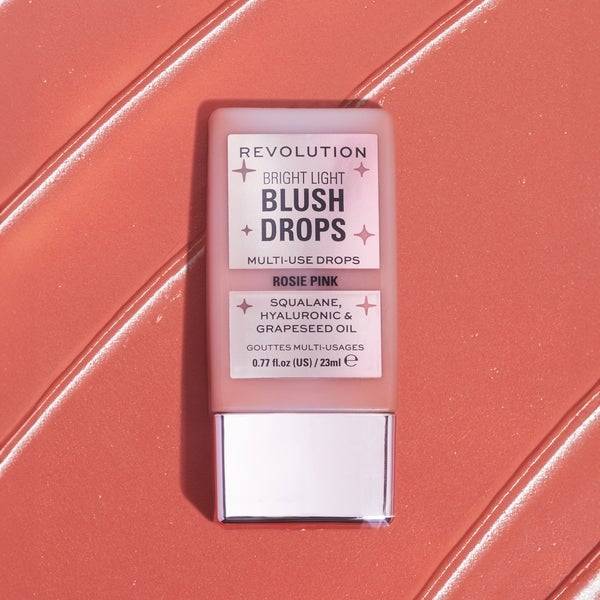 Makeup Revolution Bright Light Blush Drops - Pink Rosie