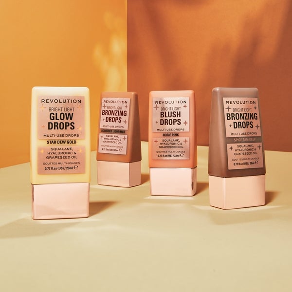 Makeup Revolution Bright Light Blush Drops - Pink Rosie