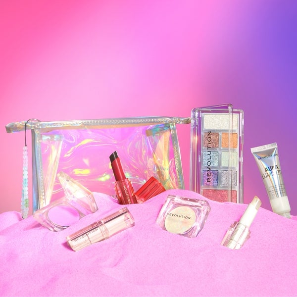 Makeup Revolution Mood Switch Holographic Makeup Bag