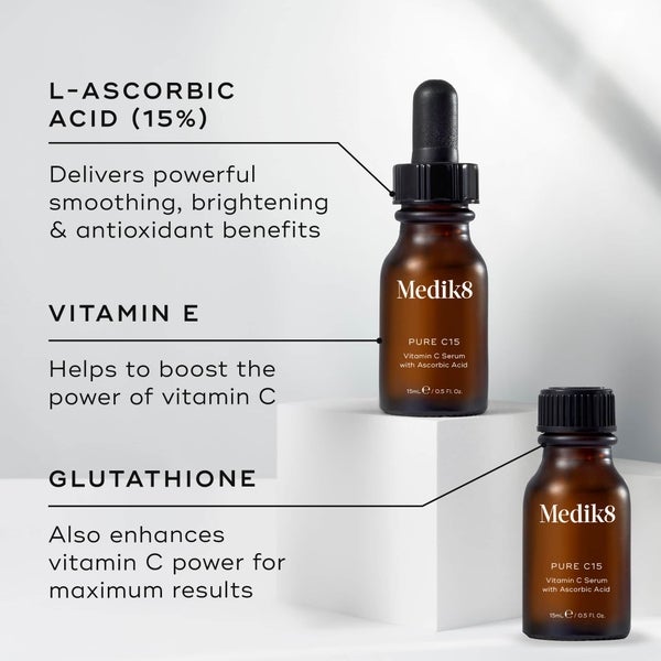 Medik8 Pure C15 Serum 2 X 15ml