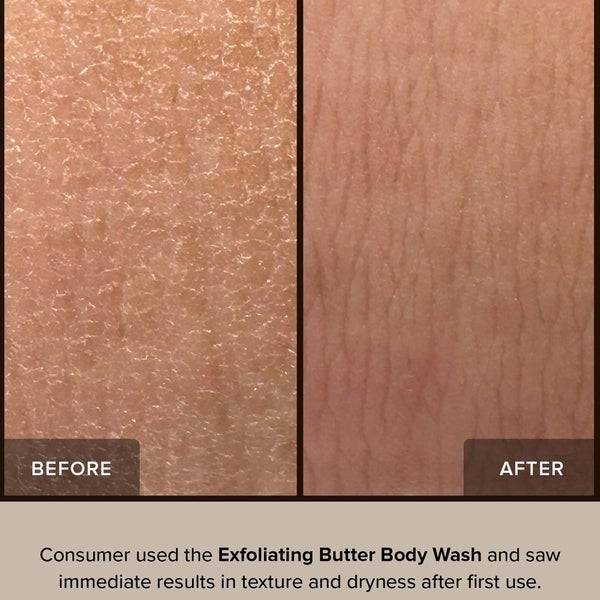 NUDESTIX NudeBody Exfoliating Butter Body Wash 240g Exclusive