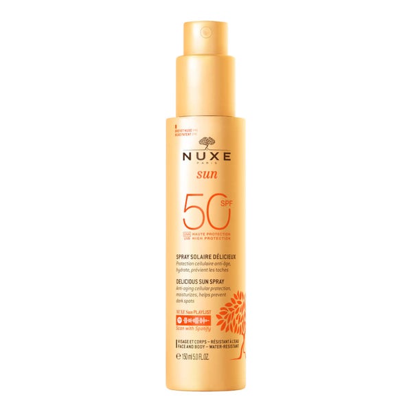 Nuxe Face and Body Delicious Sun Spray SPF 50 150ml