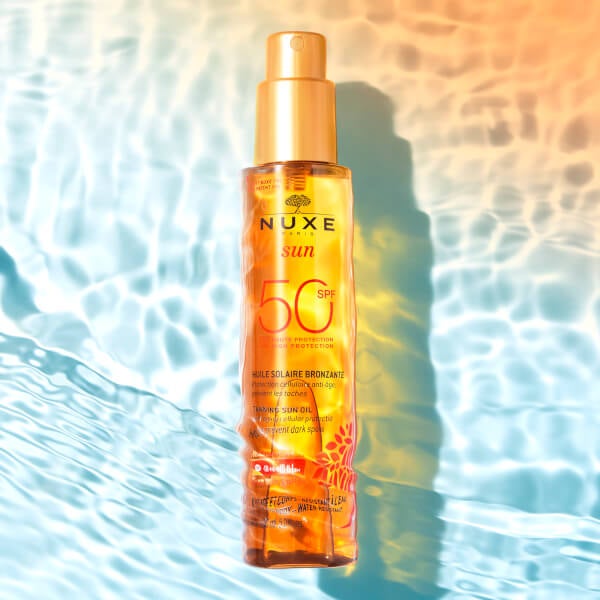 NUXE Face And Body Tanning Sun Oil High Protection SPF 50 150ml