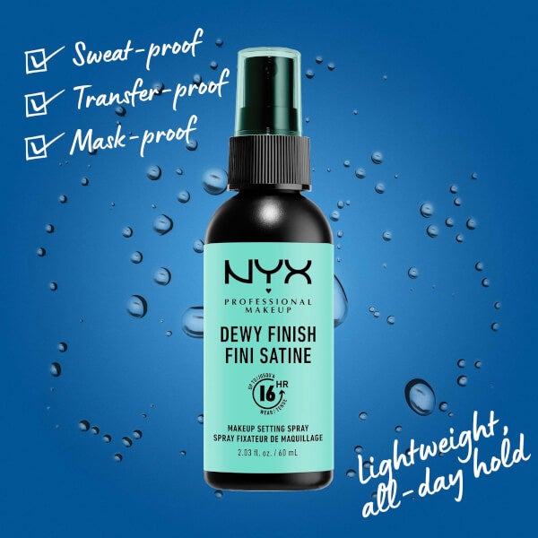 NYX Professional Makeup Make Up Setting Spray - Dewy Finish/Long Lasting