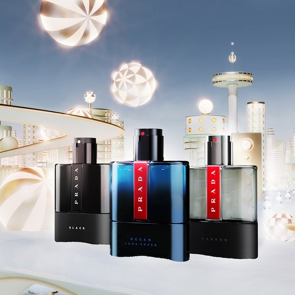 Prada Luna Rossa Carbon Eau De Toilette 100ml Gift Set