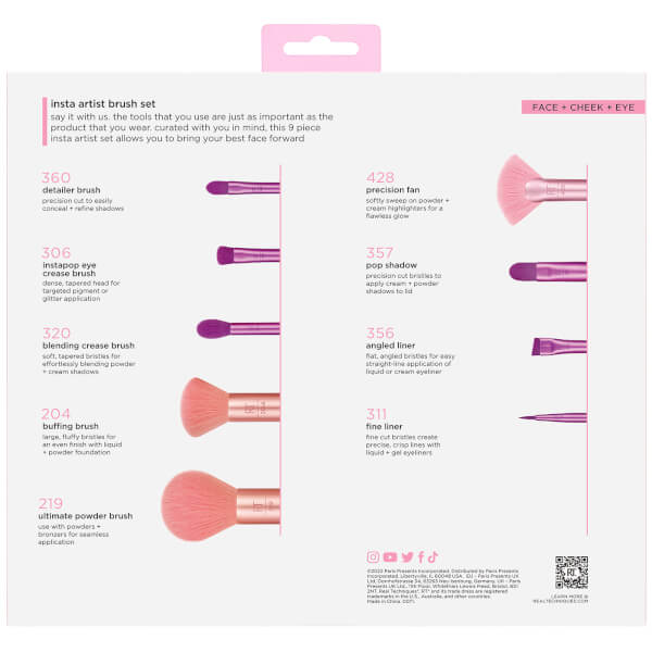 Real Techniques Insta Artist Brush Set