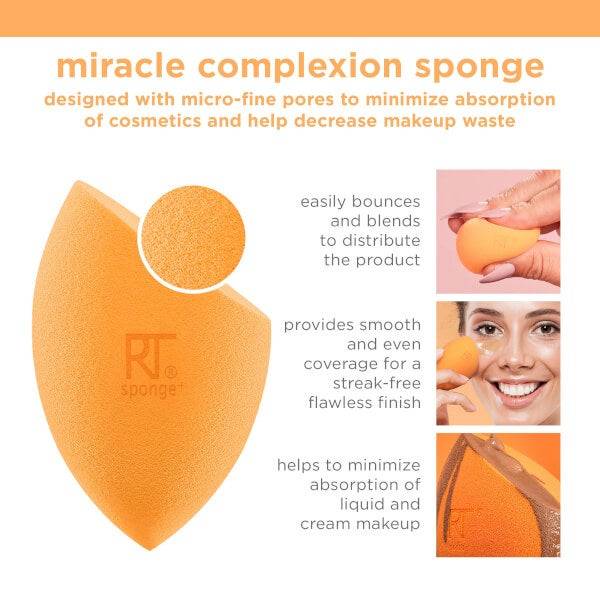 Real Techniques Miracle Complexion Sponge And Case