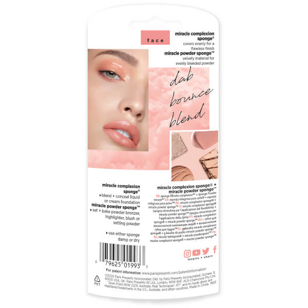 Real Techniques Miracle Complexion Sponge And Miracle Powder Sponge