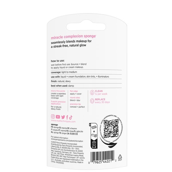 Real Techniques Sunrise To Sunset Miracle Complexion Sponge