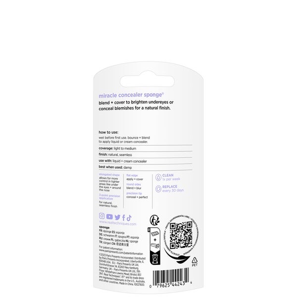 Real Techniques Sunrise To Sunset Miracle Concealer Sponge