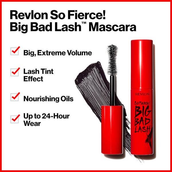 Revlon So Fierce Big Bad Lash - Blackest Black 10ml