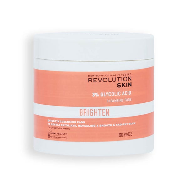 Revolution Beauty Skincare Glycolic Cleansing Pads