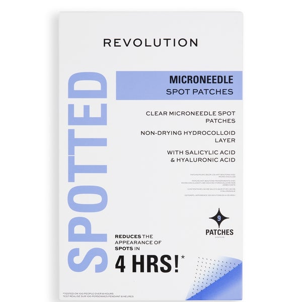 Revolution Skin Microneedle Hydrocolloid Spot Patches 9 pack